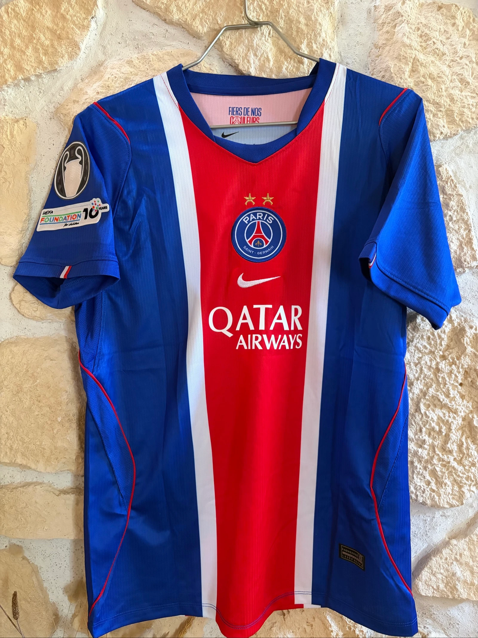 Maillot PSG saison 2026-2027 / Flocage LDC + PATCH